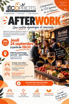 Afterwork de la rentrée LES ECOPRIOTS